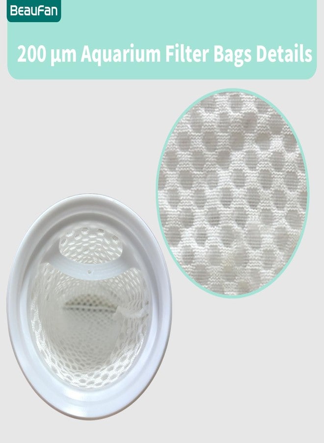 beaufan 20 Pack 4 Inch 150 Micron Honeycomb Filter Socks for Fish Tank, Aquarium Filter Sock 3D Honeycomb Design Filter Sock, Compatible with Waterbox Marine X 60.2, 90.3, and 110.4. - Image 4